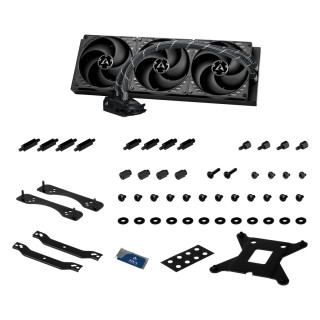 ARCTIC Liquid Freezer II 420 Procesor Sve-u-jednom vodeno hlađenje 14 cm Crno 1 kom PC