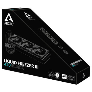 ARCTIC Liquid Freezer III 420 Procesor Sve-u-jednom vodeno hlađenje 14 cm Crno 1 kom PC