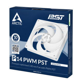 ARCTIC P14 PWM PST Kućište računala Ventilator 14 cm Bijelo PC