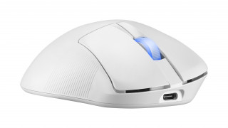 ASUS ROG Keris II Ace Wireless AimPoint White miš Igranje Desno RF Wireless + Bluetooth + USB Type-A Optički 42000 DPI PC