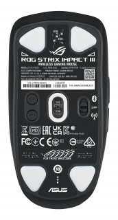ASUS ROG Strix Impact III Wireless miš Igranje Ambidekster RF bežični + Bluetooth Optički 36000 DPI PC
