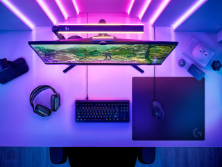 Logitech G 943-000806 podloga za miš Podloga miša za igranje Crno PC
