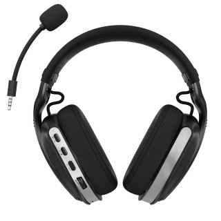 Oniverse Polaris Slušalice Žičano i bežično Obruč za glavu Igranje USB Type-C / USB Type-A Bluetooth Crno PC