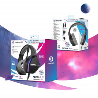 Oniverse Nebula Slušalice Žičano Obruč za glavu Igranje USB Tip-A Crno PC