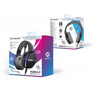 Oniverse Nebula Slušalice Žičano Obruč za glavu Igranje USB Tip-A Crno PC