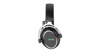 HATOR Hypergang 3 Wireless Slušalice Bežično Obruč za glavu Igranje USB Type-C / USB Type-A Bluetooth Crno PC