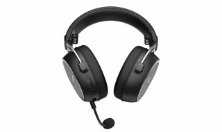 HATOR Hypergang 3 Wireless Slušalice Bežično Obruč za glavu Igranje USB Type-C / USB Type-A Bluetooth Crno PC