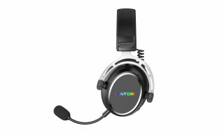 HATOR Hypergang 3 Wireless Slušalice Bežično Obruč za glavu Igranje USB Type-C / USB Type-A Bluetooth Crno PC