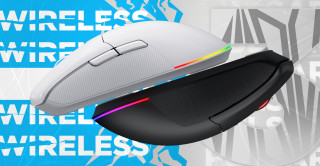 HATOR Pulsar 3 Wireless miš Igranje Ambidekster RF Wireless + Bluetooth + USB Type-C Optički 12000 DPI PC