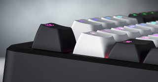 HATOR Rockfall 3 TKL Wireless tipkovnica Igranje USB + RF Wireless + Bluetooth QWERTY Ukrajinski Crno PC