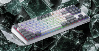 HATOR Rockfall 3 TKL Wireless tipkovnica Igranje USB + RF Wireless + Bluetooth QWERTY Ukrajinski Crno PC