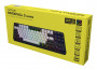 HATOR Rockfall 3 TKL Wireless tipkovnica Igranje USB + RF Wireless + Bluetooth QWERTY Ukrajinski Crno thumbnail