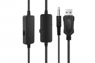 Oniverse Nebula Slušalice Žičano Obruč za glavu Igranje USB Tip-A Plavo, Ružičasto PC