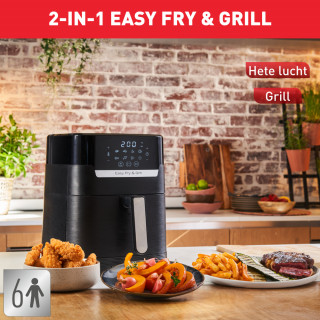Tefal EY505815 Easy Fry&Grill 2 in 1 black hot air oven Dom
