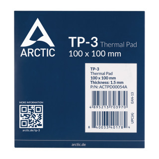Arctic TP-3 100x100x1,5 mm toplinski vodljiva ploča (1 list/pakiranje) PC