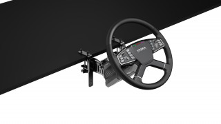 Moza Racing volan - Simulator kamionske vožnje za PC (kamion/traktor, DD, R5 baza, TSW volan, SR-P Lite papučica, stezaljka) Više platforma