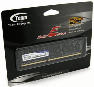 Team Group Elite 4GB 1600MHz DDR3 RAM CL11 (TED34G1600C1101) PC