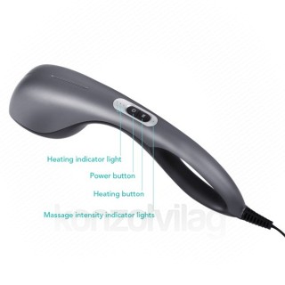Naipo massager Manual- MGPC-666 (replaceable massage head, 3 intensity levels, ergonomic design Dom