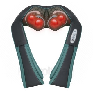 Naipo massager Shoulder & neck - MGS-N12CS (heatable, 3 intensity levels, 8 massage heads, Battery) Dom