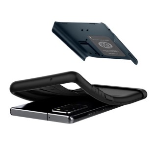 Spigen Slim Armor Samsung Galaxy Note 20 Metal Slate case, Dark Blue Mobile