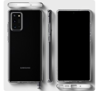 Spigen Crystal Flex Samsung Galaxy Note 20 Crystal Clear case, translucent Mobile