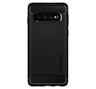Spigen SGP Rugged Armor Samsung Galaxy S10 Matte Black back cover case Mobile