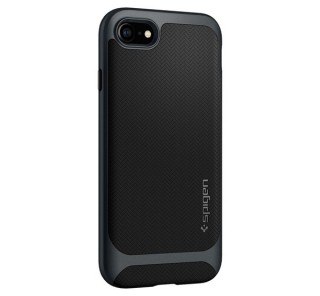 Spigen Neo Hybrid Apple iPhone SE(2020)/8/7 Metal Slate case, Black Mobile