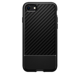 Spigen Core Armor Apple iPhone SE(2020)/8/7 Matte Black case, Black Mobile