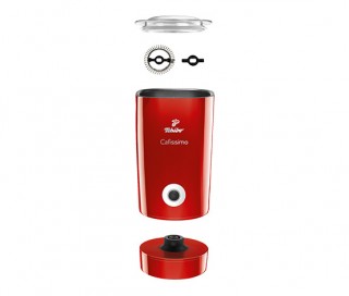 TCHIBO electric milk frother red Dom