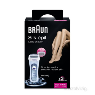 Braun Silk&Soft LadyShaver LS5160 women razor Battery Powered Dom