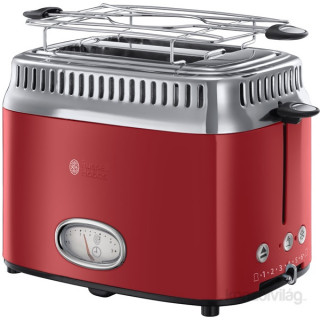 Russell Hobbs 21680-56/RH Retro red toaster  Dom