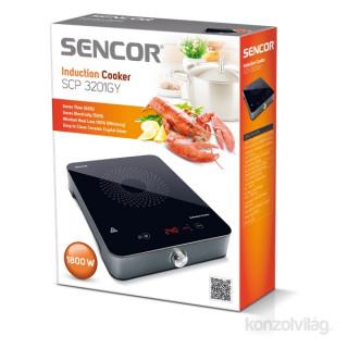 SENCOR SCP 3201GY black-grey  induction hot plate Dom