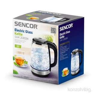 SENCOR SWK 2080BK 2L glass kettle Dom