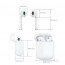 Usams BHULC02 F10 Airpods True Wireless bluetooth headset thumbnail