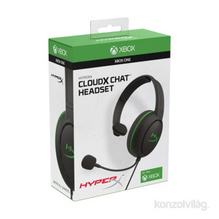 HyperX CloudX Chat (Xbox Licensed) Gamer Headset HX-HSCCHX-BK/WW (Black) Xbox One