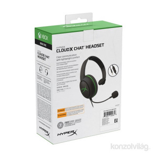 HyperX CloudX Chat (Xbox Licensed) Gamer Headset HX-HSCCHX-BK/WW (Black) Xbox One