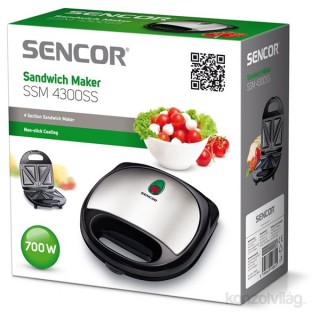 Sencor SSM 4300SS sandwich maker Dom