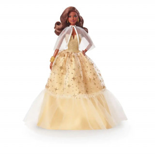 Barbie Holiday lutka za 35. godišnjicu - tamnosmeđa kosa (HJX05) Igračka
