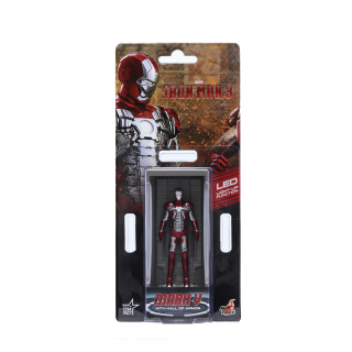 Hot Toys Marvel Miniature: Iron Man 3 (Mark 5 with Hall of Armor) Figura Igračka