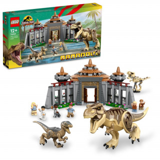 LEGO Jurassic World Visitor Center: T-Rex i Raptor Attack (76961) Igračka
