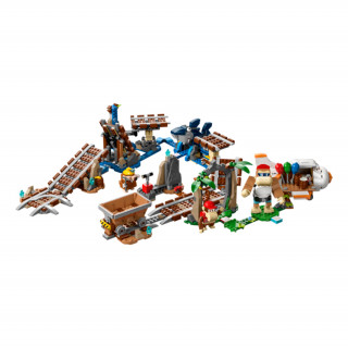 LEGO Super Mario: Vožnja rudarskim kolicima Diddyja Konga – proširena staza (71425) Igračka