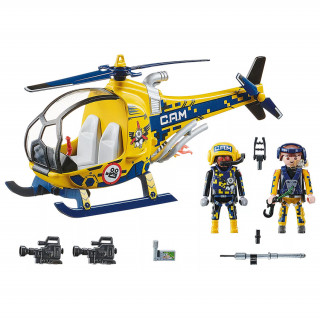 Playmobil Air Stuntshow helikopter za snimanje (70833) Igračka