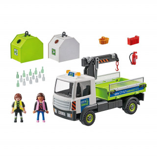 Playmobil - Skupljač staklenog otpada (71431) Igračka