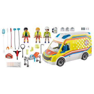 Playmobil - Ambulanta sa zvučnim i svjetlosnim efektom set igračaka Igračka