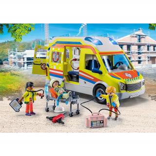 Playmobil - Ambulanta sa zvučnim i svjetlosnim efektom set igračaka Igračka