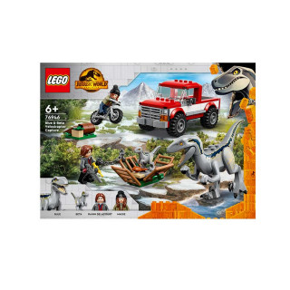 LEGO Jurassic World Hvatanje velociraptorice Blue (76946) Igračka