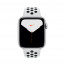 Apple Watch Nike Series GPS, 44mm Silver aluminum Case with Pure Platinum/Black Nike Sport Band S/M M/L thumbnail