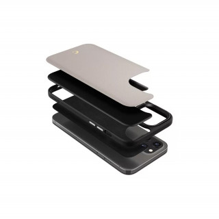 Spigen Apple iPhone 12 Pro Max Kožna torbica, šljunčano siva Mobile