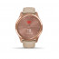 vívomove Luxe Rose Gold  leather strap, 18K Gold buckle thumbnail