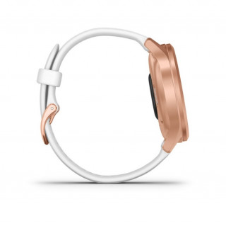 vívomove Style Rose Gold White silicone strap  Mobile